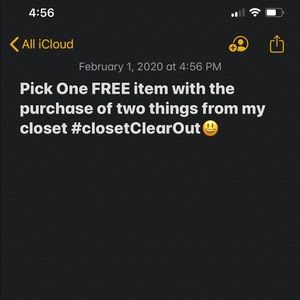 😃closet clear out